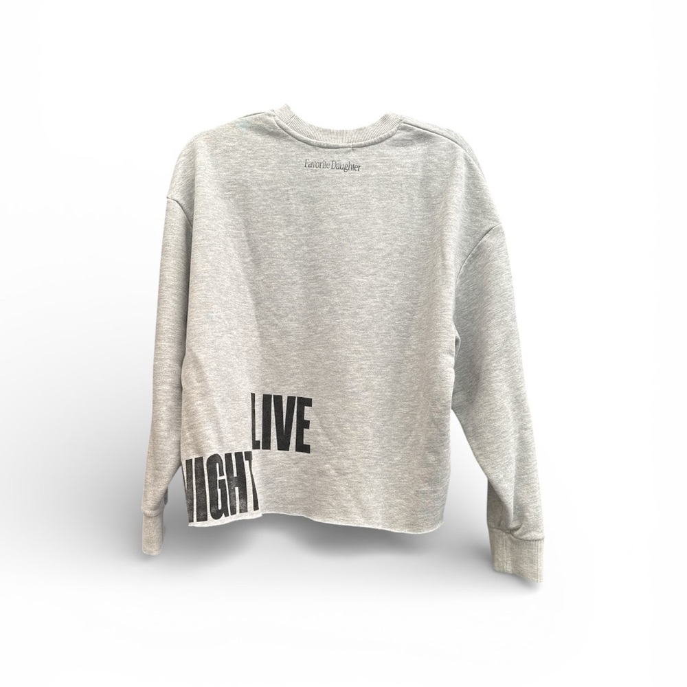 Favorite Daughter Light Gray 'Saturday Night Live ‘ Crewneck Sweater - Picture 4 of 11